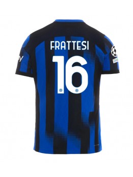 Billige Inter Milan Davide Frattesi #16 Hjemmedrakt 2023-24 Kortermet